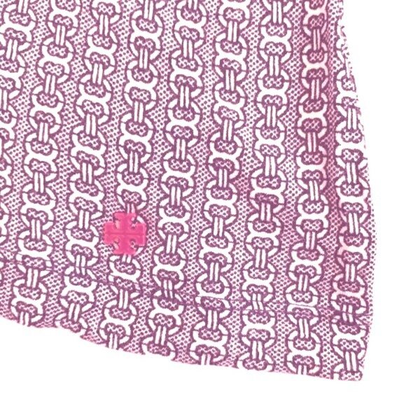 Tory Burch Gemini Link Navy Long Sleeve Top - Picture 5 of 7